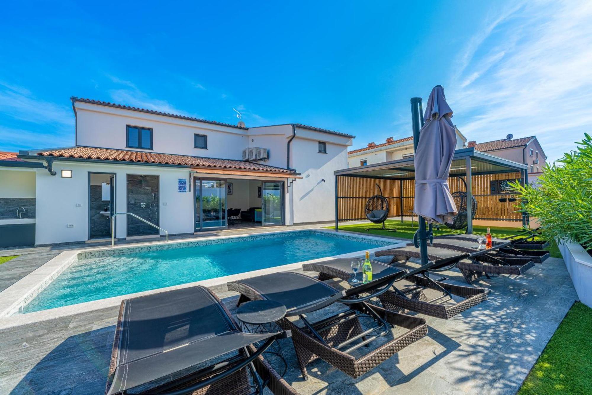 Villa Paradise Medulin Exterior foto
